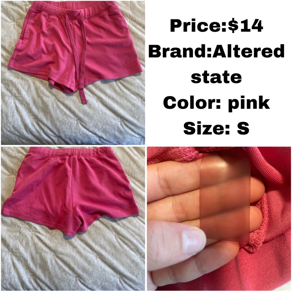 Pink Lounge Shorts